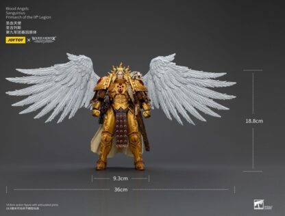 Warhammer The Horus Heresy Actionfigur 1/18 Blood Angels Sanguinius Primarch of the IXth Legion 19 cm     - Beschädigte Verpackung – Bild 15