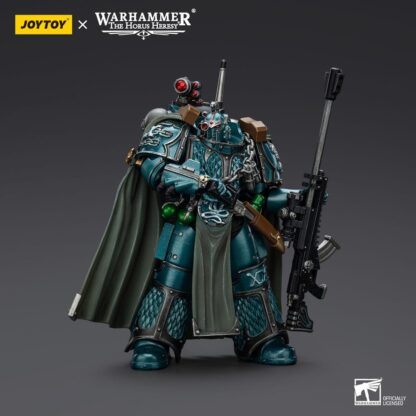 Warhammer The Horus Heresy Actionfigur Alpha Legion Exodus The One who is Many With Sniper Rifle And Power Dagger 20 cm – Bild 5
