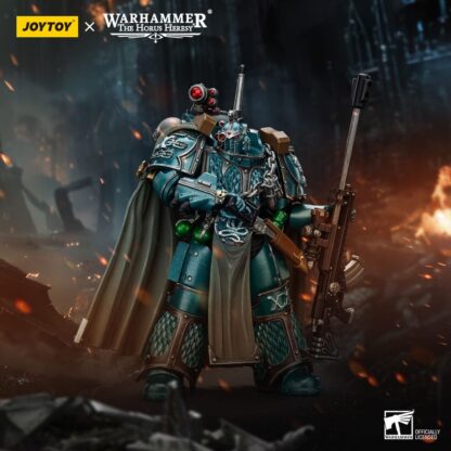 Warhammer The Horus Heresy Actionfigur Alpha Legion Exodus The One who is Many With Sniper Rifle And Power Dagger 20 cm – Bild 11
