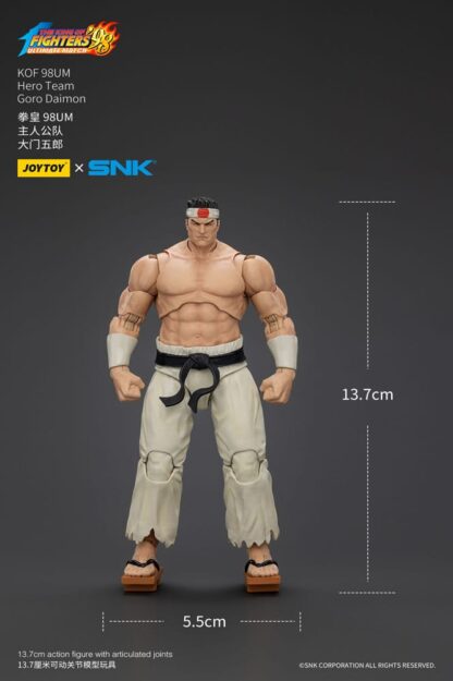 The King Of Fighters '98 Actionfigur Hero Team Goro Daimon 12 cm – Bild 11