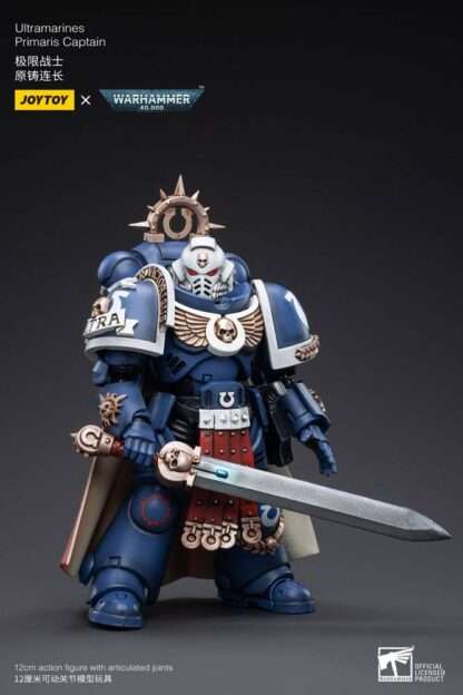 Warhammer 40k Actionfigur 1/18 Ultramarines Primaris Captain 12 cm – Bild 5