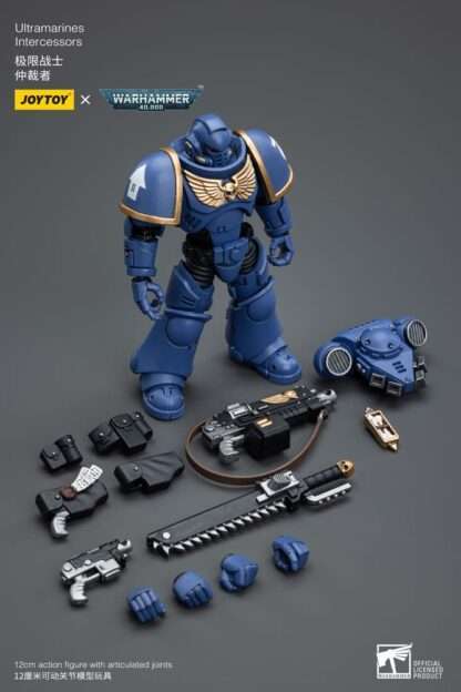 Warhammer 40k Actionfigur 1/18 Ultramarines Intercessors 12 cm – Bild 9