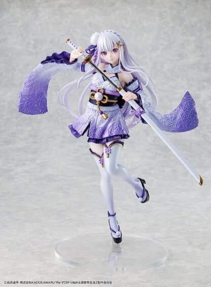 Re:ZERO -Starting Life in Another World- PVC Statue 1/7 Emilia Combat Outfit ver. 24 cm – Bild 3