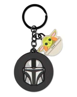 Star Wars: The Mandalorian Gummi-Schlüsselanhänger Mandalorian & Grogu