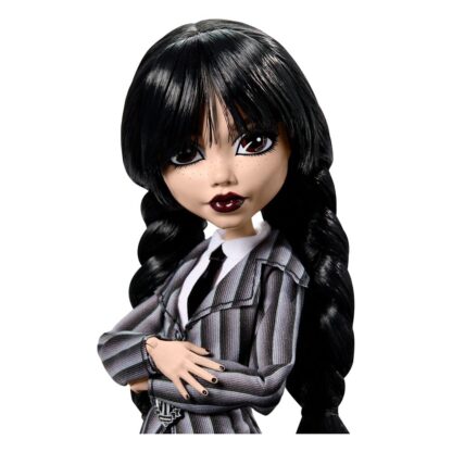 Monster High x Wednesday Puppe Wednesday Addams - Beschädigte Verpackung – Bild 6
