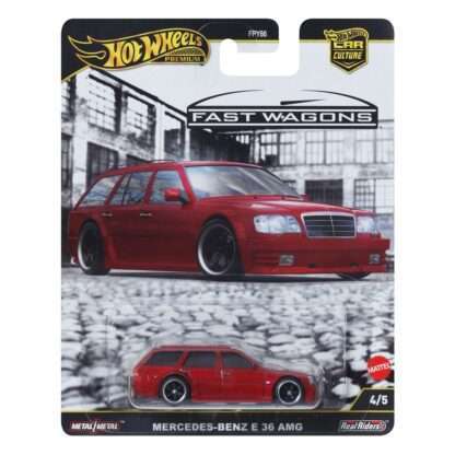 Hot Wheels Premium Car Culture Diecast Modellauto 1/64 Mercedes-Benz E 36 AMG