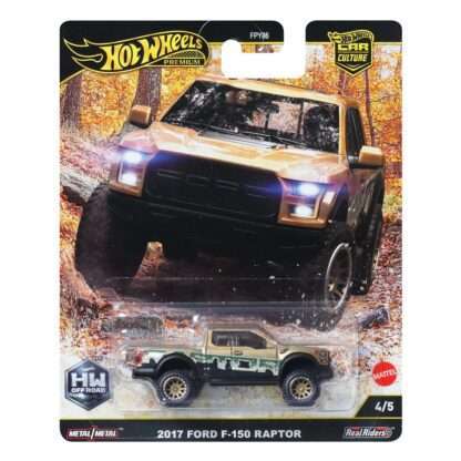 Hot Wheels Premium Car Culture Diecast Modellauto 1/64 2017 Ford F-150 Raptor – Bild 2