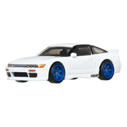 Hot Wheels Premium Car Culture Diecast Modellautos 2er-Pack 1/64 '96 Nissan 180SX Type X & Nissan SilEighty – Bild 3