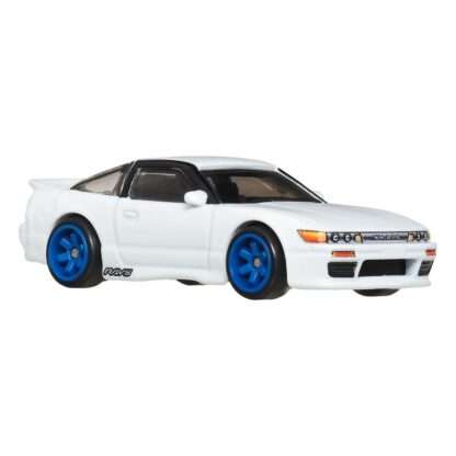 Hot Wheels Premium Car Culture Diecast Modellautos 2er-Pack 1/64 '96 Nissan 180SX Type X & Nissan SilEighty – Bild 12