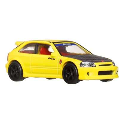 Hot Wheels Premium Car Culture Diecast Modellautos 2er-Pack 1/64 '99 Honda Civic Type R (EK9) & Honda Civic Type R – Bild 8