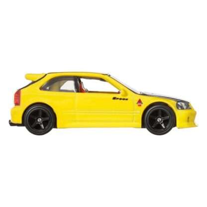 Hot Wheels Premium Car Culture Diecast Modellautos 2er-Pack 1/64 '99 Honda Civic Type R (EK9) & Honda Civic Type R – Bild 9