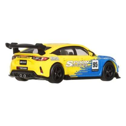 Hot Wheels Premium Car Culture Diecast Modellautos 2er-Pack 1/64 '99 Honda Civic Type R (EK9) & Honda Civic Type R – Bild 11
