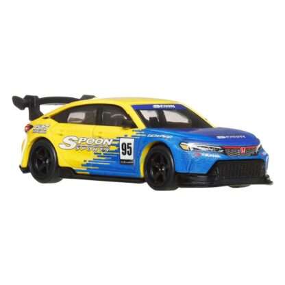 Hot Wheels Premium Car Culture Diecast Modellautos 2er-Pack 1/64 '99 Honda Civic Type R (EK9) & Honda Civic Type R – Bild 12