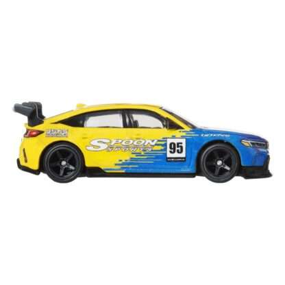 Hot Wheels Premium Car Culture Diecast Modellautos 2er-Pack 1/64 '99 Honda Civic Type R (EK9) & Honda Civic Type R – Bild 13