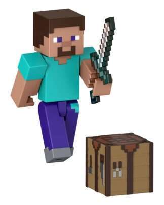 Minecraft Actionfigur Steve 8 cm