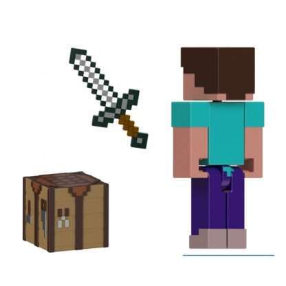 Minecraft Actionfigur Steve 8 cm – Bild 5