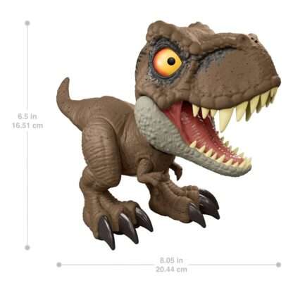 Jurassic World Actionfigur mit Sound Roar Command Tyrannosaurus Rex 16 cm – Bild 2