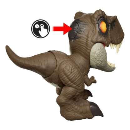 Jurassic World Actionfigur mit Sound Roar Command Tyrannosaurus Rex 16 cm – Bild 5