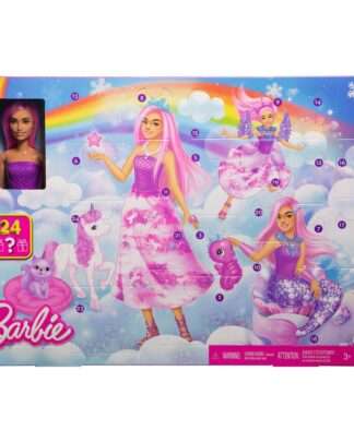 Barbie Adventskalender mit Puppe Fantasy