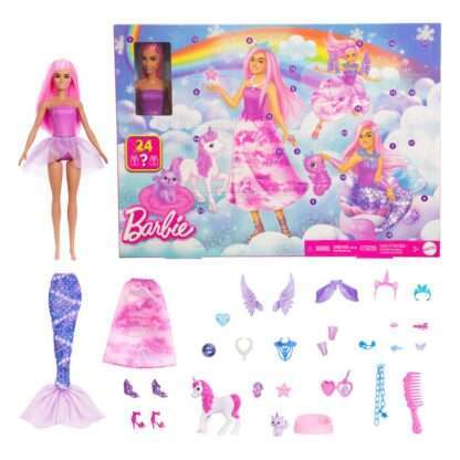 Barbie Adventskalender mit Puppe Fantasy – Bild 3