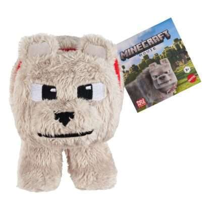 Ein Minecraft Film Plüschfigur Dennis der Wolf 20 cm – Bild 2