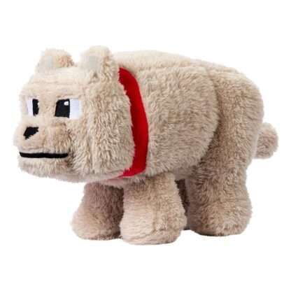 Ein Minecraft Film Plüschfigur Dennis der Wolf 20 cm – Bild 3
