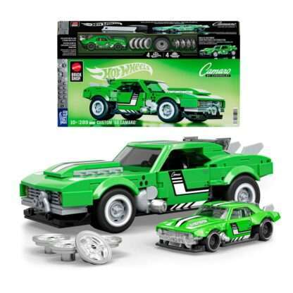 Mattel Brick Shop Hot Wheels Speed Series Bauset 1/32 Custom '68 Camaro – Bild 2