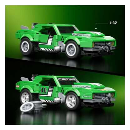 Mattel Brick Shop Hot Wheels Speed Series Bauset 1/32 Custom '68 Camaro – Bild 4