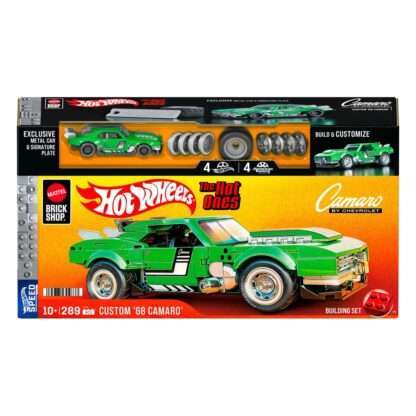 Mattel Brick Shop Hot Wheels Speed Series Bauset 1/32 Custom '68 Camaro – Bild 9