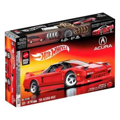 Mattel Brick Shop Hot Wheels Elite Series Bauset 1/16 '90 Acura NSX – Bild 6