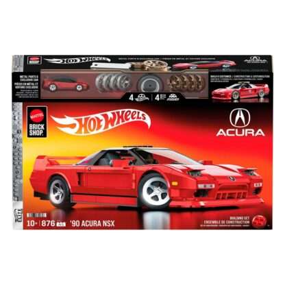 Mattel Brick Shop Hot Wheels Elite Series Bauset 1/16 '90 Acura NSX – Bild 7