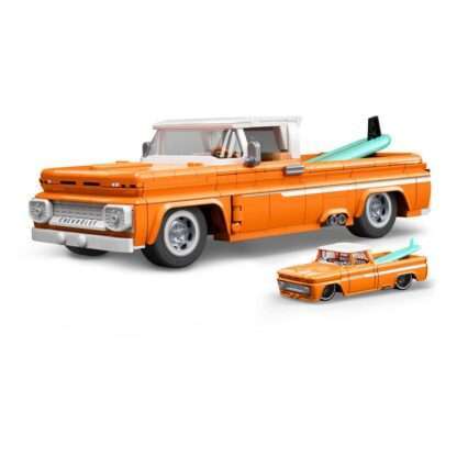 Mattel Brick Shop Hot Wheels Elite Series Bauset 1/16 Custom '62 Chevy Pickup