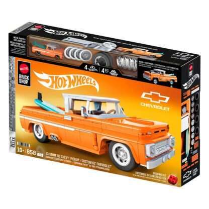 Mattel Brick Shop Hot Wheels Elite Series Bauset 1/16 Custom '62 Chevy Pickup – Bild 6