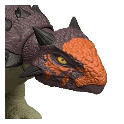 Jurassic World: Die Wiedergeburt Actionfigur mit Sound Wild Roar Ankylosaurus 7 cm – Bild 3