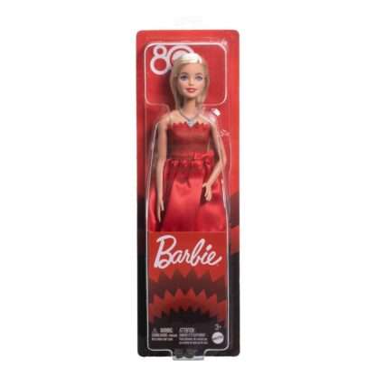 Barbie 80th Anniversary Puppe Ruby Red – Bild 3