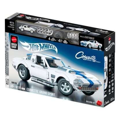 Mattel Brick Shop Hot Wheels Elite Series Bauset 1/16 Corvette Grand Sport – Bild 6