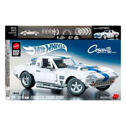 Mattel Brick Shop Hot Wheels Elite Series Bauset 1/16 Corvette Grand Sport – Bild 8