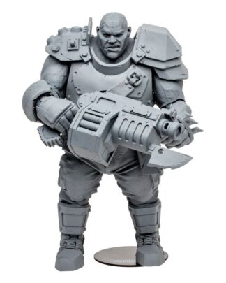 Warhammer 40k: Darktide Megafigs Actionfigur Ogryn (Artist Proof) 30 cm - Stark beschädigte Verpackung