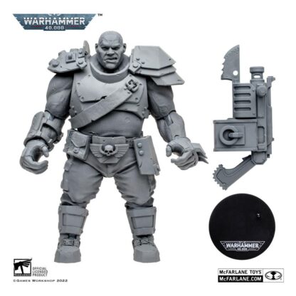 Warhammer 40k: Darktide Megafigs Actionfigur Ogryn (Artist Proof) 30 cm - Stark beschädigte Verpackung – Bild 3