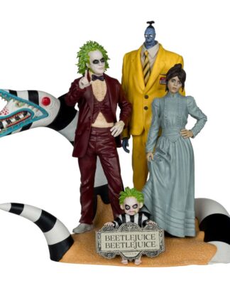 Beetlejuice Beetlejuice Movie Maniacs PVC Statuen 4er-Pack 15 cm