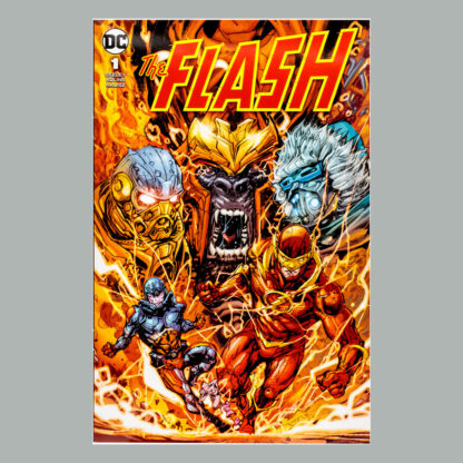DC Direct Actionfigur & Comic Captain Cold Variant (Gold Label) (The Flash) 18 cm - Beschädigte Verpackung – Bild 6