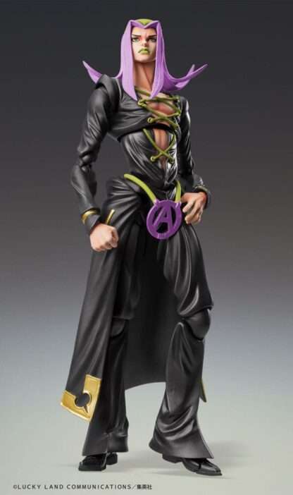 JoJo's Bizarre Adventure Part 5 Super Action Actionfigur Chozokado Leone Abbacchio Black Ver. 16 cm – Bild 2