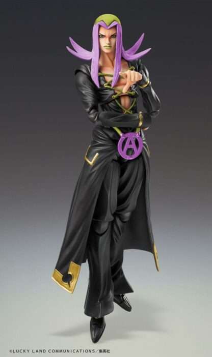 JoJo's Bizarre Adventure Part 5 Super Action Actionfigur Chozokado Leone Abbacchio Black Ver. 16 cm – Bild 3