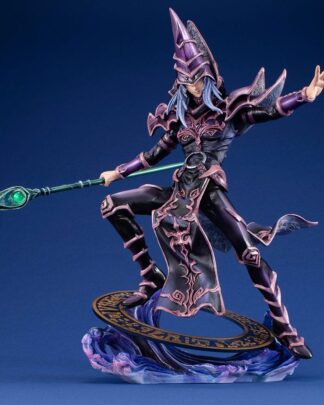Yu-Gi-Oh! Art Works Monsters PVC Statue Dark Magician The Fated Duel 23 cm      - Beschädigte Verpackung