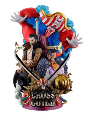 One Piece Petitrama DX PVC Mini-Statue Logbox Re Birth 03 Cross Guild 15 cm