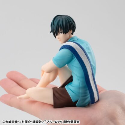 Blue Lock G.E.M. Serie PVC Statue Rin Itoshi Palm Size 9 cm – Bild 2
