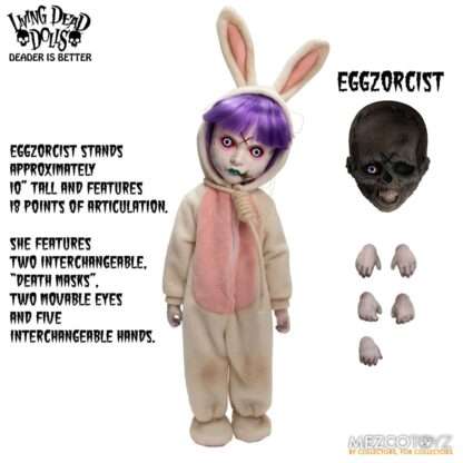 Living Dead Dolls Puppe Eggzorcist 25 cm – Bild 13