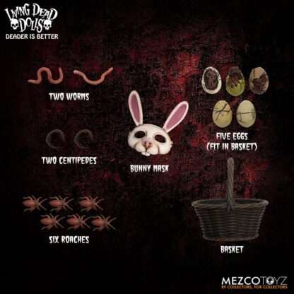 Living Dead Dolls Puppe Eggzorcist 25 cm – Bild 16