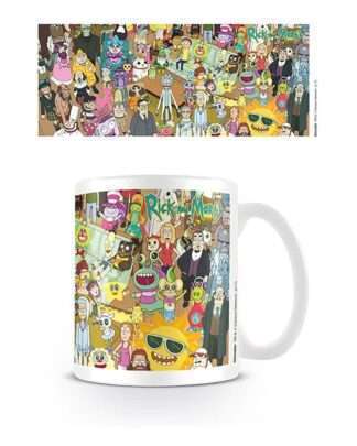 Rick and Morty Tasse Characters