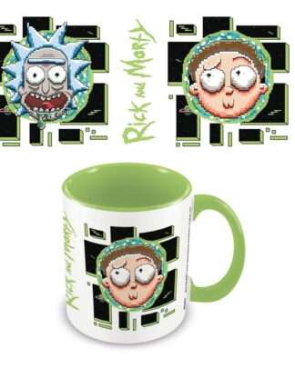 Rick and Morty Tasse Pixel Breakout